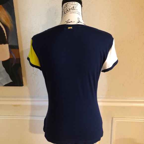 Vintage designer ST JOHN top blouse shirt size Small - Picture 4 of 4